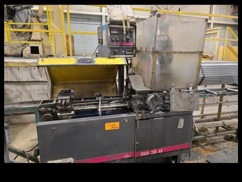 DAKE MEP Tiger 350AX Automatic Vertical Cold Saw Circular Cut-Off Saw Coldsaw