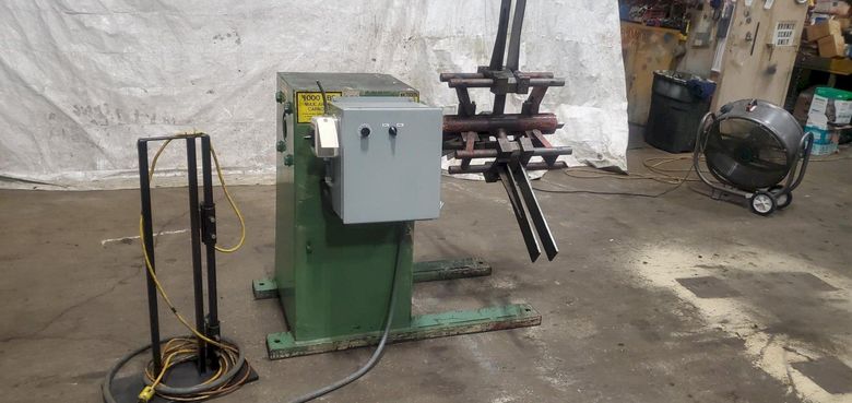 4000 LB X 20" DURANT MOTORIZED UNCOILER