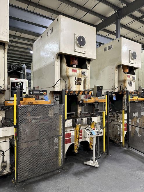 220 TON AIDA GAP FRAME PRESS