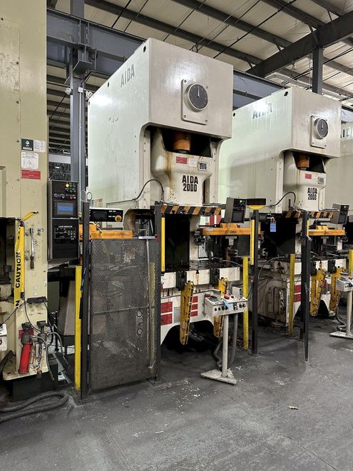 220 TON AIDA GAP FRAME PRESS