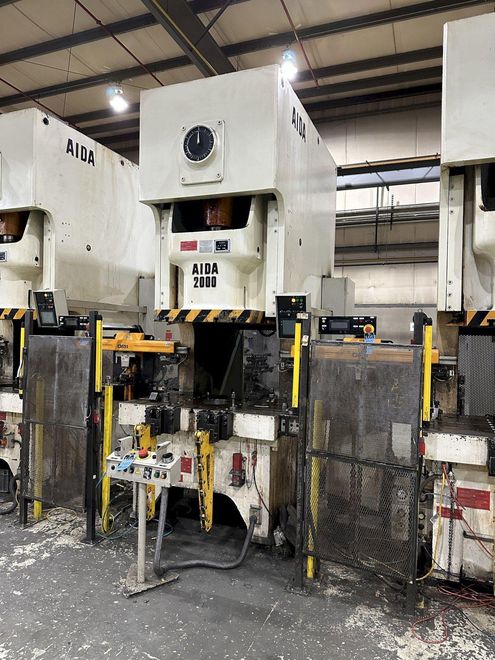 220 TON AIDA GAP FRAME PRESS