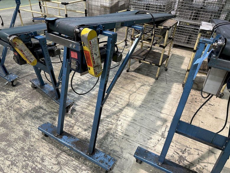 8" x 8'  NEW LONDON ENGINEERING TRANSFER CONVEYOR