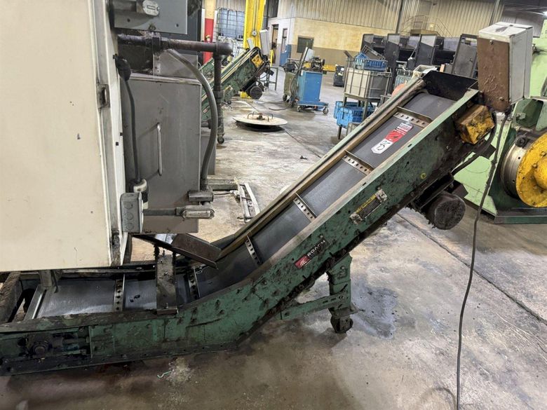 10" WIDE ROACH INCLINED CONVEYOR