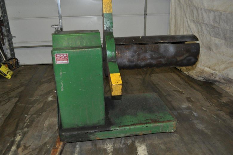6000 LB X 40" AMERICAN STEEL LINE MOTORIZED UNCOILER