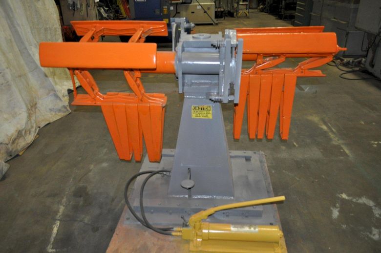 3000 LB X 18" REGAL DOUBLE END UNCOILER NON MOTORIZED DRAG BRAKE