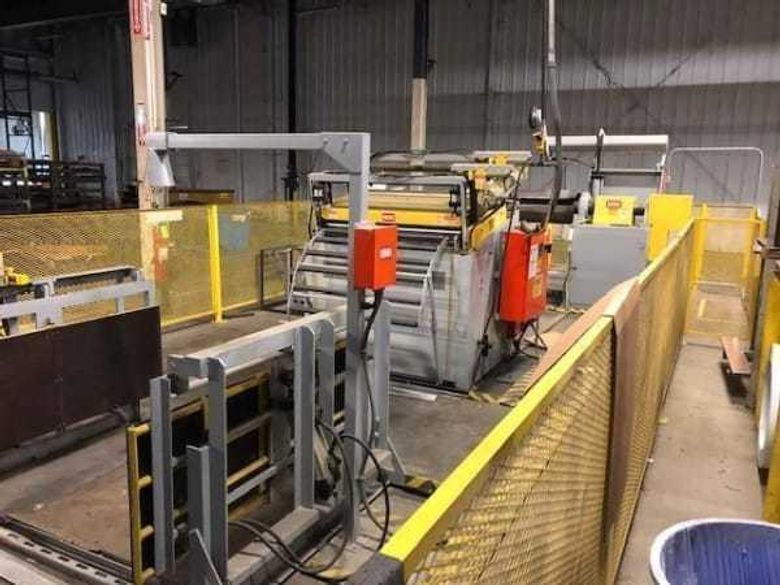 10000 LB X 50 X .074" ROWE SERVO FEEDLINE