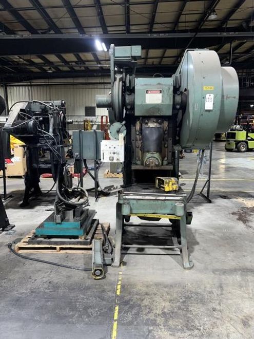 60 Ton Federal Single Crank Flywheel OBI Press