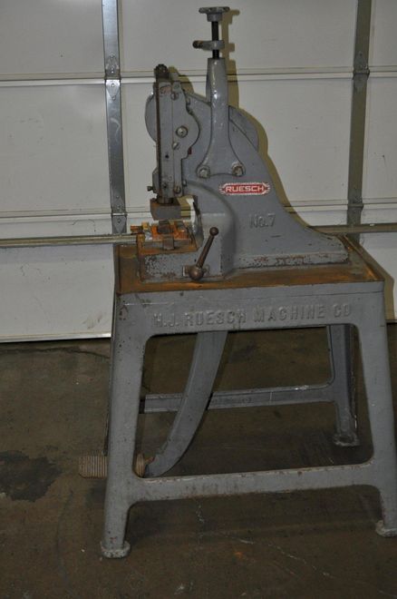7 TON RUESCH KICK PRESS