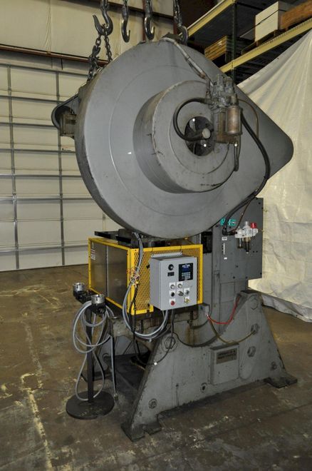 80 TON SOUTHBEND JOHNSON OBI METAL STAMPING PRESS