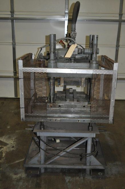 10 TON AIR RAM CUT OFF PRESS