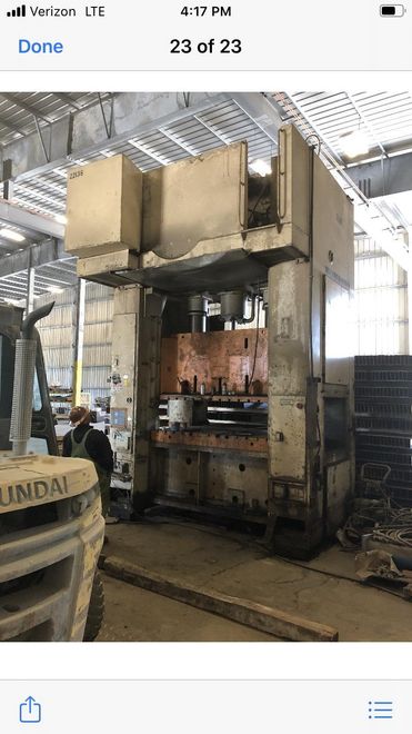 330 Ton Komatsu SSDC Press