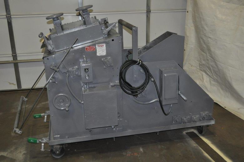 2000 LB x 15" x .080" Rowe Coil  Cradle Straightener