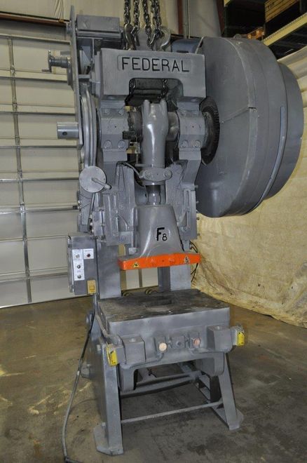 100 Ton Federal OBI Flywheel Type Press