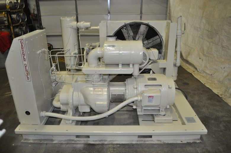 75 HP GARDNER DENVER ELECTRA SAVER AIR COMPRESSOR