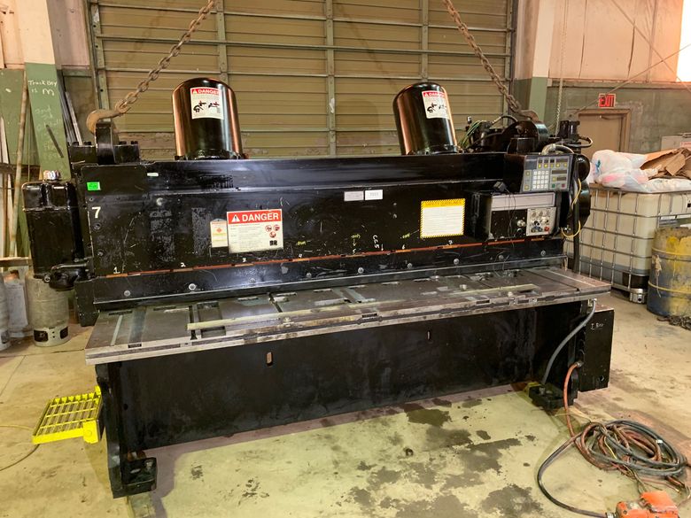 8' x 1/4" CINCINNATI MECHANICAL SHEAR