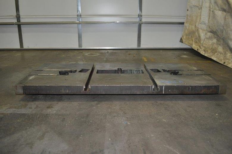 66" x 30" x 3" BOLSTER PLATE