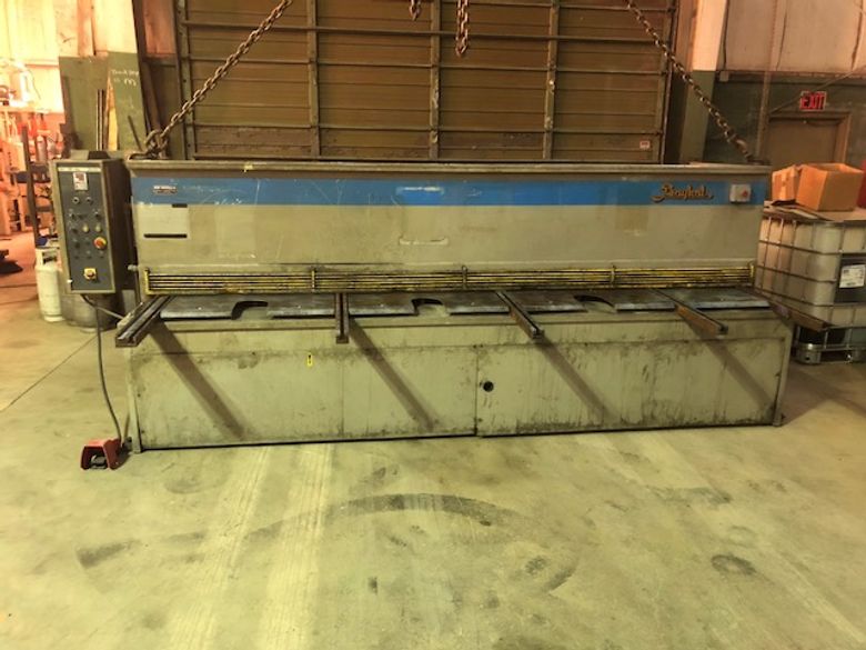 12' x 1/4" BAYKAL HYDRAULIC SHEAR