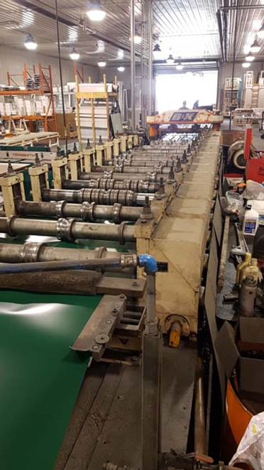 14 STAND B & K 3.5" ARBOR ROLLFORMER LINE