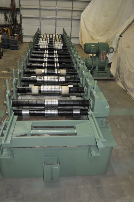 16 STAND x 48" x 3.5" SHAFT BRADBURY ROLLFORMER