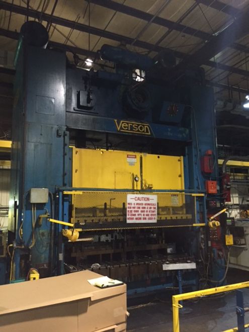 600 TON VERSON SSDC PRESS