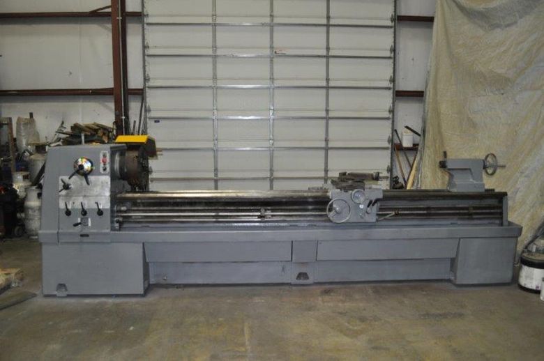 21" x 120" CLAUSING COLCHESTER ENGINE LATHE