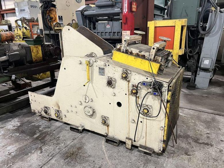 8000 LB x 15" x .125" ROWE COIL CRADLE STRAIGHTENER