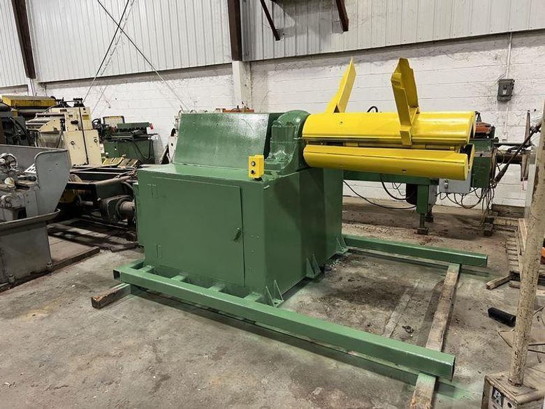 16,000 LB  x 40" ROWE UNCOILER MOTORIZED