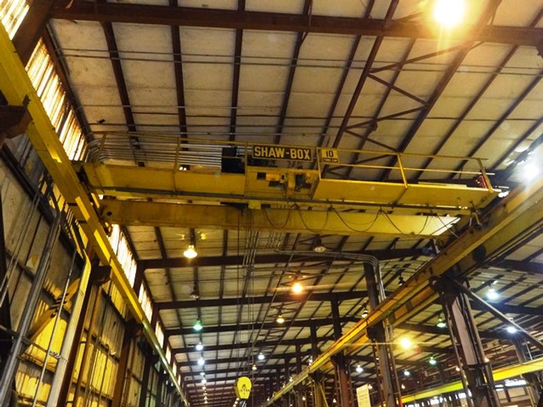 10 Ton Shaw Box Bridge Crane