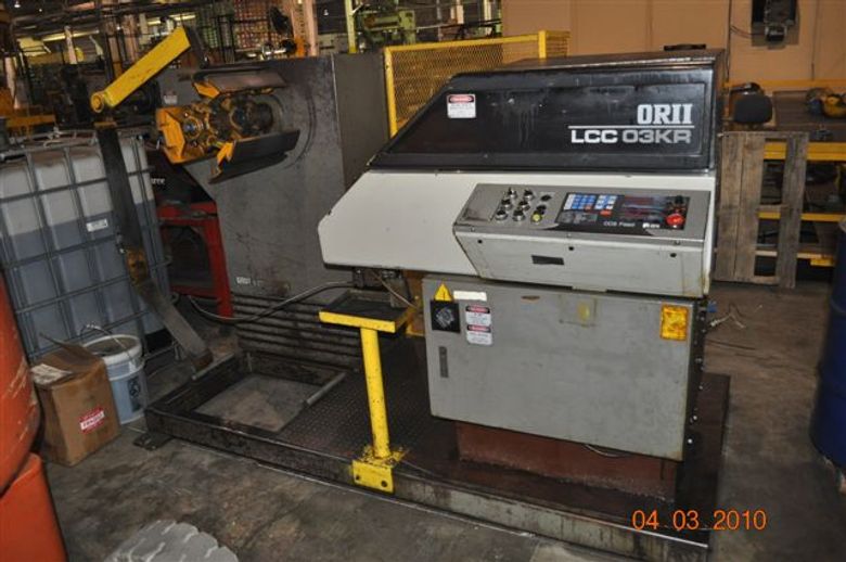4400 lb. x 12" x 0.125 ORII SERVO FEED LINE