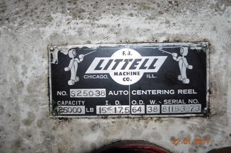 25,000 LB x 43" LITTELL UNCOILER
