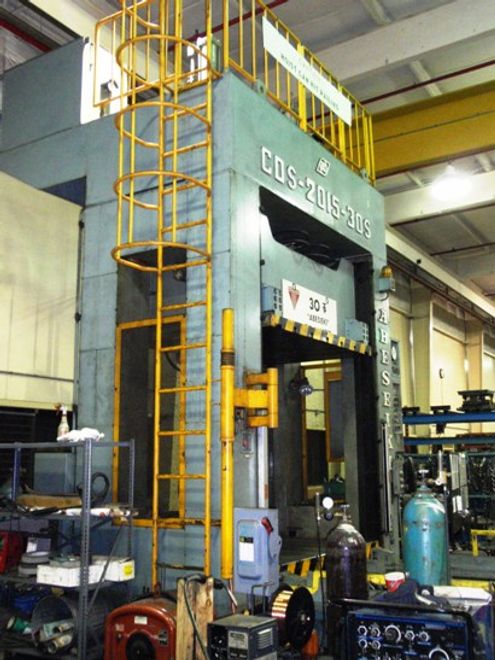 33 TON ABESEIKI SLIDING BED HYDRAULIC DIE SPOTTING PRESS