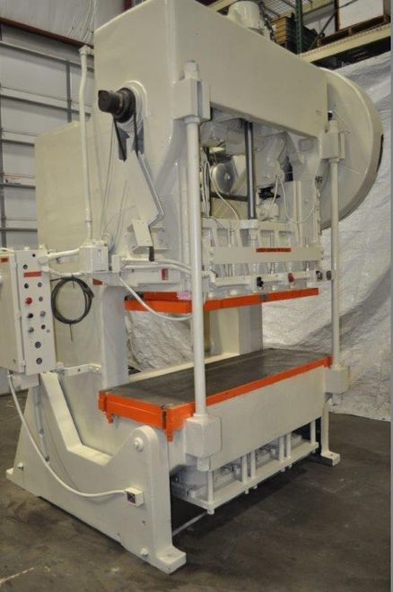 100 TON BLISS DOUBLE CRANK GAP PRESS