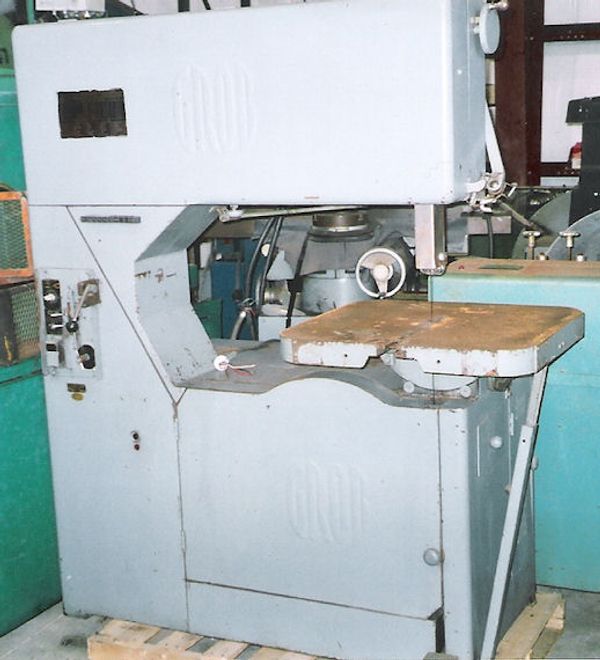 36" GROB VERTICAL BAND SAW