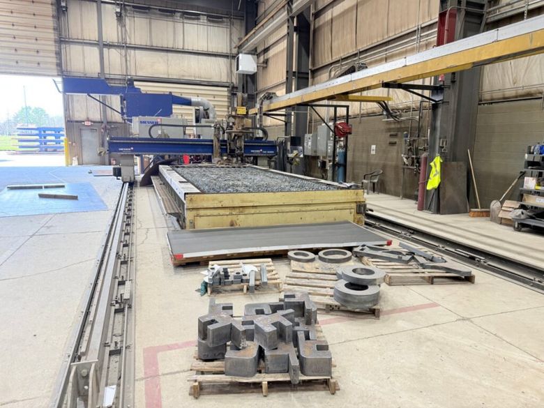Messer TMC4500 DB 10′ x 24′ Heavy Duty Plate Processing Machine