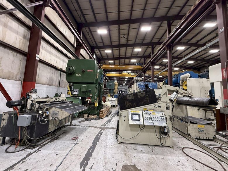 30,000 lbs. x 72" Wide  COOPER WEYMOUTH PETERSON Servo Coil Feed Line For Sale - Good Condition!