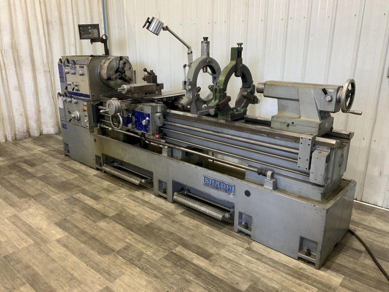22" X 80" SHARP MODEL #2280B PRECISION GAP BED ENGINE LATHE: STOCK #80591