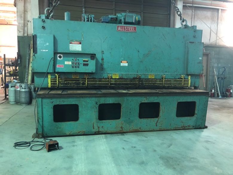 10' x 1/2" ALLSTEEL HYDRAULIC SHEAR