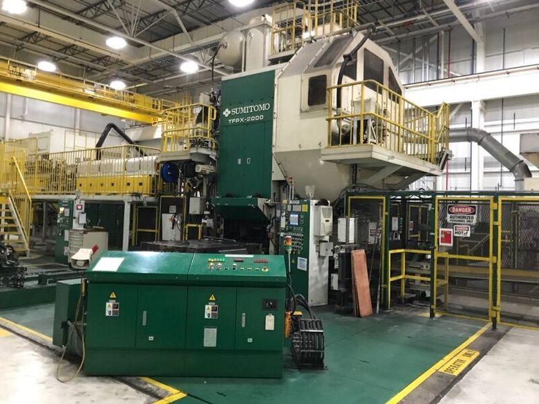 2000 Ton Sumitomo Hot Forging Press