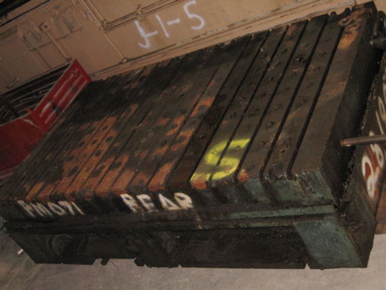 96" x 60" x 9.5" Bolster Plate