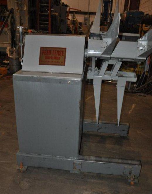 6000 LB x 12" FEED LEASE UNCOILER NON-MOTORIZED