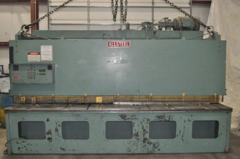 12' x 1/4" ALLSTEEL HYDRAULIC SHEAR