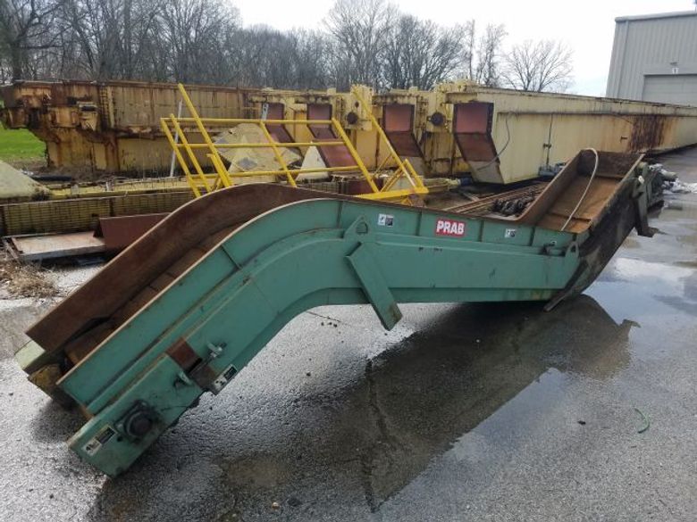 22" x 17' LONG PRAB MAGNETIC CONVEYOR