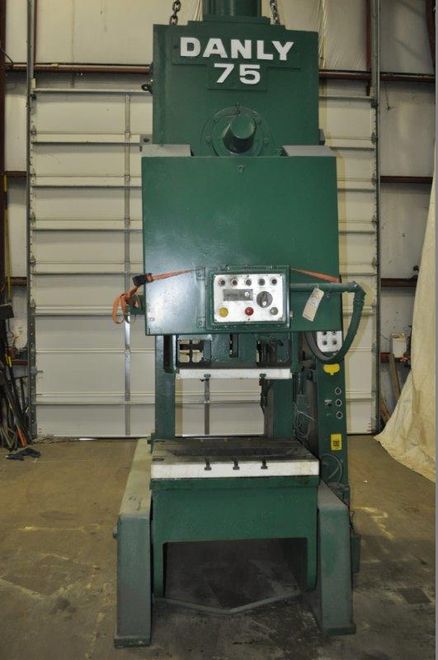 75 TON DANLY FLYWHEEL STYLE OBI PRESS