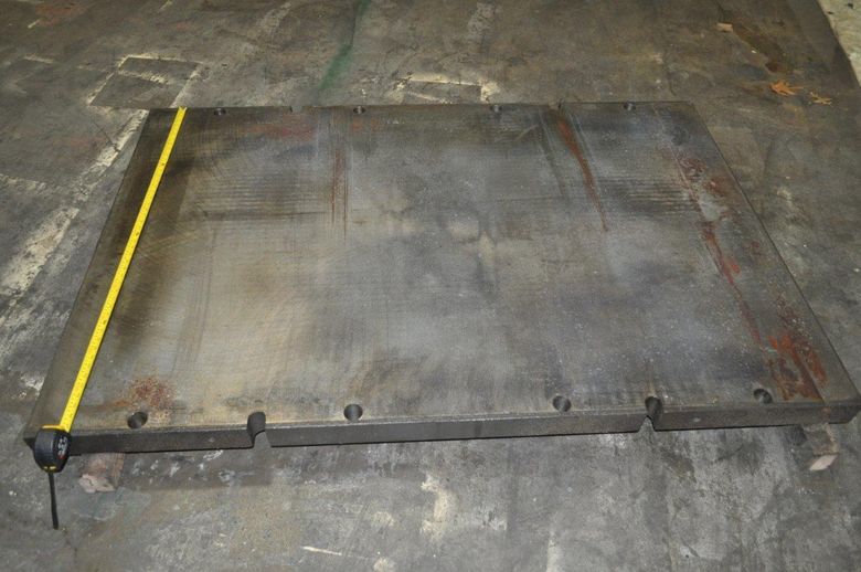 72" X 48" x 3" Bolster Plate