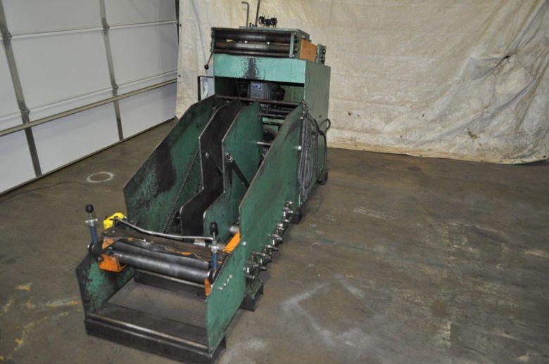 6,000 Lb x 15" x .125" Jaco Coil Cradle Straightener