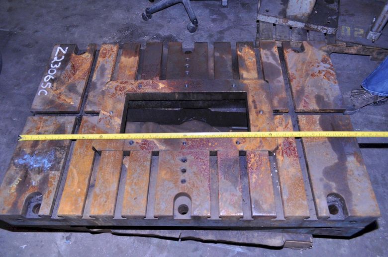 48" X 31" X 5" BOLSTER PLATE