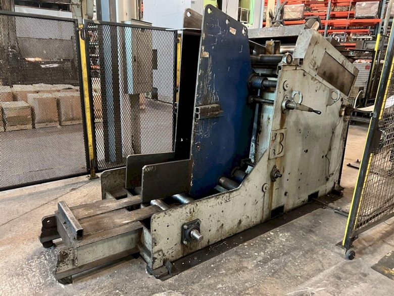 10000 LB X 24" X .250" MECON COIL CRADLE STRAIGHTENER