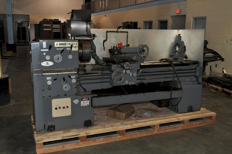 20" x 72" SIRCO GAP BED ENGINE LATHE