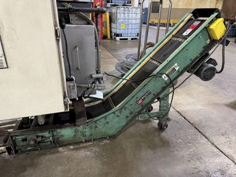 10" WIDE ROACH INCLINE BELT CONVEYOR