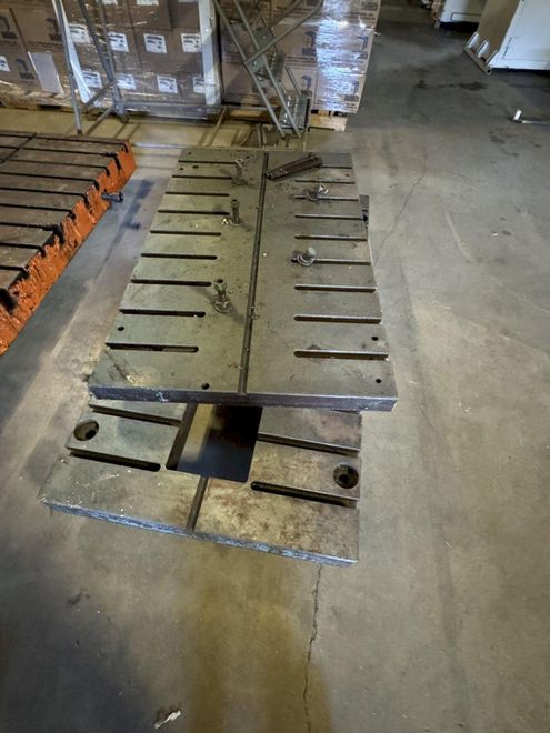 72" x 36" x 5" T SLOTTED BOLSTER PLATE